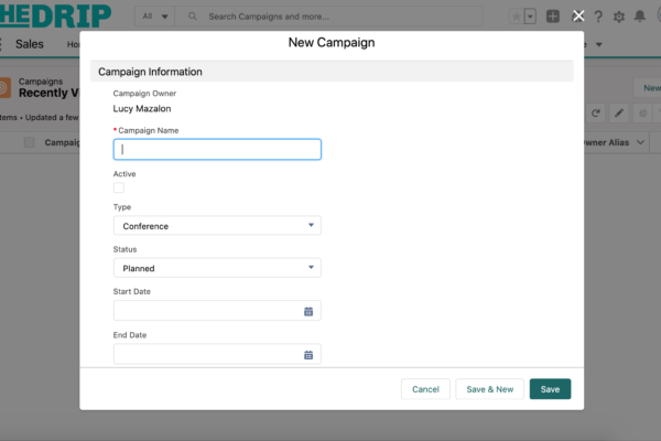 Salesforce Campaigns Pardot