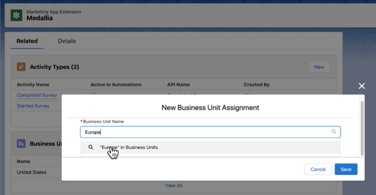 Pardot External Actions