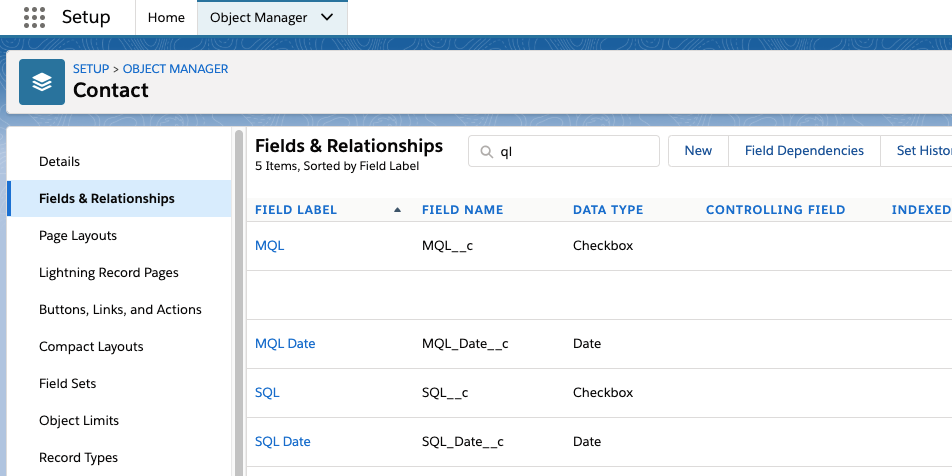 Pardot MQL and SQL Reporting